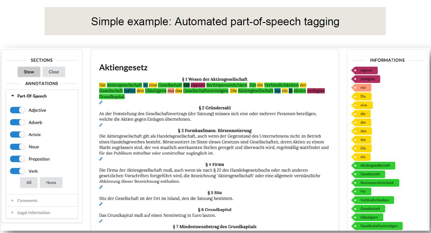 Manual and Automatic Semantic Text Annotations